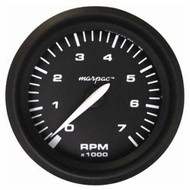 Marpac 7-2050 Premier UNIVERSAL OUTBOARD Tachometer 3" Gauge 0-7000RPM Domed