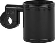 Kruzer Kaddy Cup Holder Black Hand Rail MOUNT 7/8, 1, 1-1/8"Tube Bar Boat Marine
