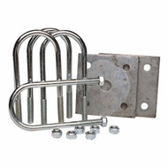 Tie Down Engineering 81180 Axle Tie Plate Kit - 2-3/8" Galvanized Boat Marine