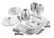 Mercruiser Bravo 3-III Anode Kit ALUMINUM 2004&below Lower Unit Gearcase