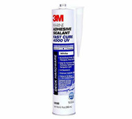 3M 06580 Marine Adhesive Sealant 4000 UV Fast Cure 06580 WHITE 10 Oz Cartridge Boat