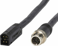 Humminbird 720074-12 Ethernet Adapter 12" Cable AS EC QDE MinnKotta Helix CHIRP