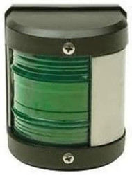 Seachoice 03221 Classic LED Light GREEN STBD With S Steel Flange Boat Navigation
