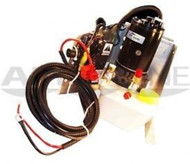 Mercury Mercruiser Power Trim Pump 4 Hoses Reservoir Bracket Old Model 74436A