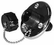 T-H Marine WD-1CP-DP Washdown Hose Fitting Chrome Cover W/Out Valve Boat