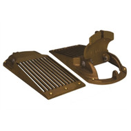 Groco ASC-2000 ASC Series Hull Strainer Dim. 10.25 x 4.38 x1.63 Max. T-Hull 2''