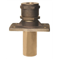 Buck-Algonquin 00RP125 Bronze Rudder Port 1-1/4" Shaft Flange 4-1/4"x4-1/4"