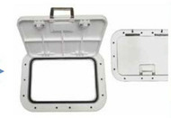 Rabud 711HLAW Hatch Handle Lever Arctic White 10-1/8?x14-1/8? Cut out 8?x12?