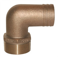 Groco PTHC-5062 Elbow Standard Flow Pipe Thread 1/2" ID 1/2" or 5/8""  Boat