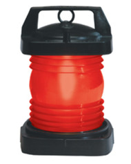 Perko 1370RE0BLK Single Lens Navigation Light RED All-Round 3 Mile 360Visibility