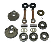 Kawasaki 650 SC-SX-TS-X2 Crankshaft Rebuild KIT Connect Rod Bearing Jetski WSM