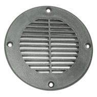 T-H Marine FD-4-DP Floor Deck Drain-Vent 4 ID 5-5/8 OD Black Plastic Boat RVcamp
