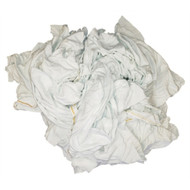 Troy NWK50/UPGRAD White Knit Rags 100% Cotton 50 lbs box Cleaning Boat Marine