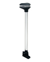 Perko 1636 DP0 CHR Boat Navigation LED Light White All Round 14 Horiz Mount Pole