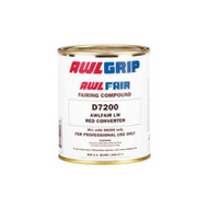 Awlgrip D7200 Compound Awlfair LW Standard Fairing Red Converter QUART Marine