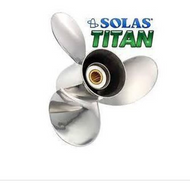 Mercruiser Bravo II Propeller 17-1/2”x23 LH St. Steel 19 Tooth Solas 1642-175-23