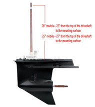 Yamaha L-LX-LZ 150-200 Lower Unit 25" or 64cms Shaft COUNTER LH Casing Gearcase