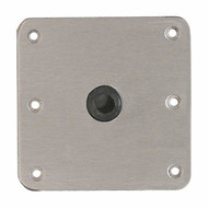 Attwood Swivl-Eze Lock'N Pin Base 7x7 Stainless Steel Plate SP-67739 Nylon Bush