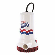 Rule 110 Volt Automatic Utility Pumps  8\'92 Cord 1,800 GPH 110V AC Marine A53S