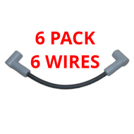 6 Spark Plug Wire 9" IgnitionCoil 582365 JohnsonEvinrude 150-155-175-200-225-235
