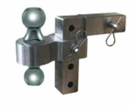 Marpac 7-1669 Trailer Drop Hitch Adjustable Height 6061 Aluminum 2 & 2-5/16 ball