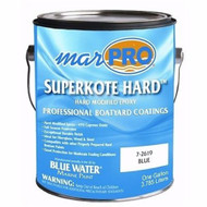 Marpro BLUE Bottom Antifouling Paint GALLON Superkote Ocean 45%Cooper Boat 7-2619