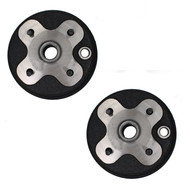 2 Wheel Hub Yamaha Big Bear 350 Kodiak 400 Most 1989-98 FRONT Axle 3HN-25111