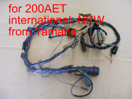 Yamaha 200AET international Engine cable AROUND THE ENGINE wire harness 60H82590