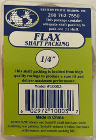 Western Pacific 10003 Shaft Packing 1/4" Square Flax 22"-24" Long Boat Yacht