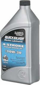 Mercury 175-300 Mercruiser Engine Oil  4Stroke SAE10W-30 Quart/liter  8M0109326