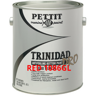Pettit 1086GL Boat Hull Bottom Paint RED Trinidad PRO by GALLON Antifoul