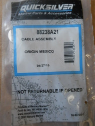 OEM Mercury/Quicksilver 88238A21 Cable Assembly.