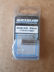 Shear Pin Kit Mercury Mariner Quicksilver Outboard 17-815111Q02