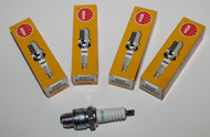 4PCK Spark Plug NGK 4322 BR8HS Yamaha Mercury 280 KTM Benelli Beta Aprilia Honda
