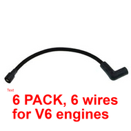 6PACK Mercury 135-150-175-225-250-275-300 Spark Plug Wire CDM Coil 821945A61