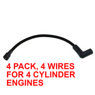 4PACK Mercury 75-90-115-120-125 Force sportJt Spark Plug Wire CDM Coil 821945A61