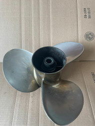 Johnson Evinrude 90-115-150-175-200-225-250 Propeller 763961 SS LH 15-5/8X13