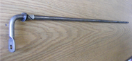 Mercury 200-225-250-300 Optimax 25"  Midsection Shift Shaft Rod 824070 2