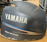 Yamaha F 150 HP Top Cowling Engine Hood Cover 63P-42610-00-8D Outboard