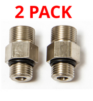 Seastar Teleflex Straight Fitting ORB x 3/8" Hydraulic Cylinder Steering HF6009