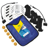 TACO Marine RK-0003PB Premium BRAID Triple Rigging Kit for Outrigger Poles Fishing