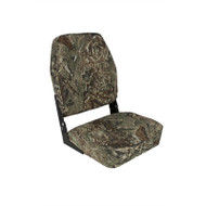 Springfield 1040647 Economy Coach Mossy Oak Duck Blind High Back Folding Seat