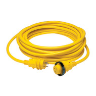 Marinco 199117 Power Cord Plus Cordset Length 25? YELLOW 30 Amp 125 Volt Marine