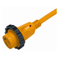 Marinco 199119 Power Cord Plus Cordset Length 50? YELLOW 30 Amp 125 Volt Marine