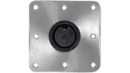 Springfield 3300754-1 Plug In Base 2-3/8" Stainless Steel 7"x7" Bulk Boat Marine