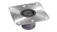 Springfield 3300754-1 Plug In Base 2-3/8" Post Stainless Steel 7"x7" Boat Marine