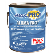 Marpac 7-2606 Aluma Pro BLACK Paint QUART Antifouling Aluminum Fiberglass Steel