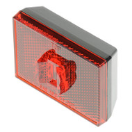 Marpac 7-59313 Led Submersible Marker Clearance Light Red Stud Mount Black Base