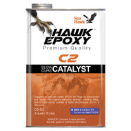 Hawk Epoxy C2-S2 Slow Cure Catalyst Size 2 Boat .8 QUART Marine