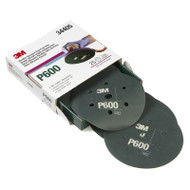 3M 34405 Hookit Flexible Abrasive Disc P600 Grade 6? Diameter 25 Discs x Box